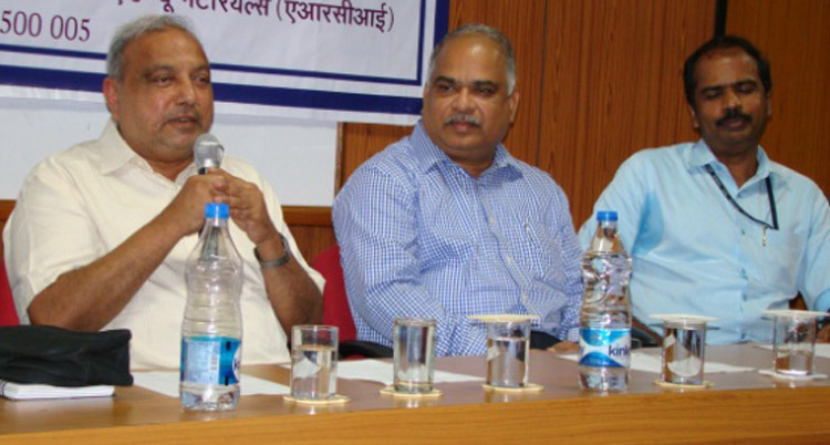 Dr.G. Sundararajan addressing the participants

during the Hindi Week Celebrations