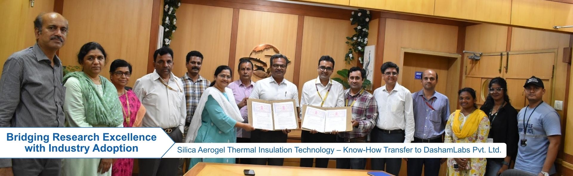 Technology Transfer - Silica Aerogel Thermal Insulation