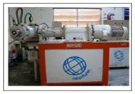 Screw type extrusion press