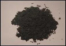 Digital photograph of ultrathin graphene nanoplatelets (in bulk quantity)