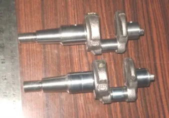Laser Hardened Crank Shafts
