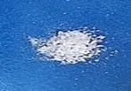 Water quenched glass frits
