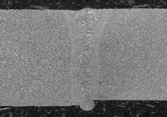 Laser weld Macrograph-P91 steel