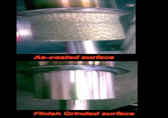 As-coated Surface & Finish Grinded Surface