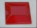 Hard coating on retro reflective pavement marker
