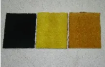 Anti-microbial coating applied on carpet