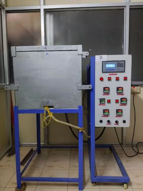 ASTM C 177 based thermal insulation testing set –up