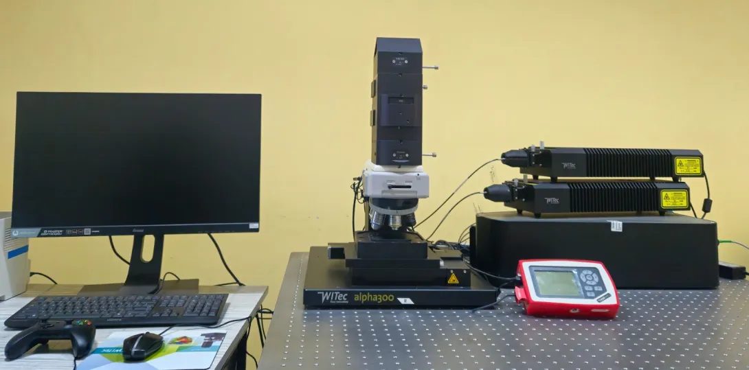 Confocal Micro-Raman Spectrometer with Mapping Facility