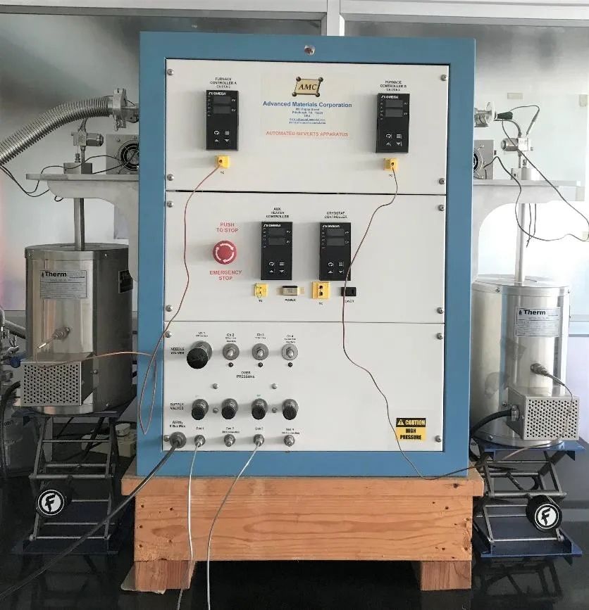 Sieverts apparatus