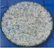 Alumina-polymer crosslinking beads (wet)