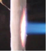 Fire Protection Property of aerogel sheet